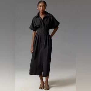 Anthropologie The Tobie Shirt Dress by Exquise